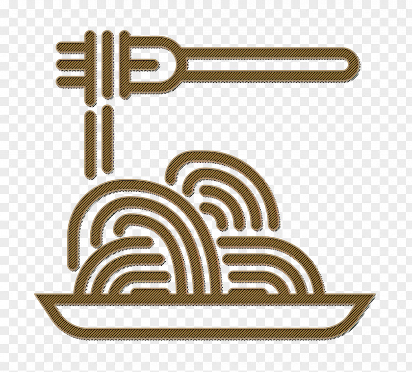 Pasta Icon Gastronomy Spaguetti PNG