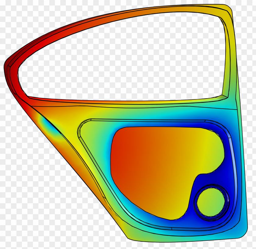 Summer Car Abstract Transparent Goggles COMSOL Multiphysics Sunglasses PNG