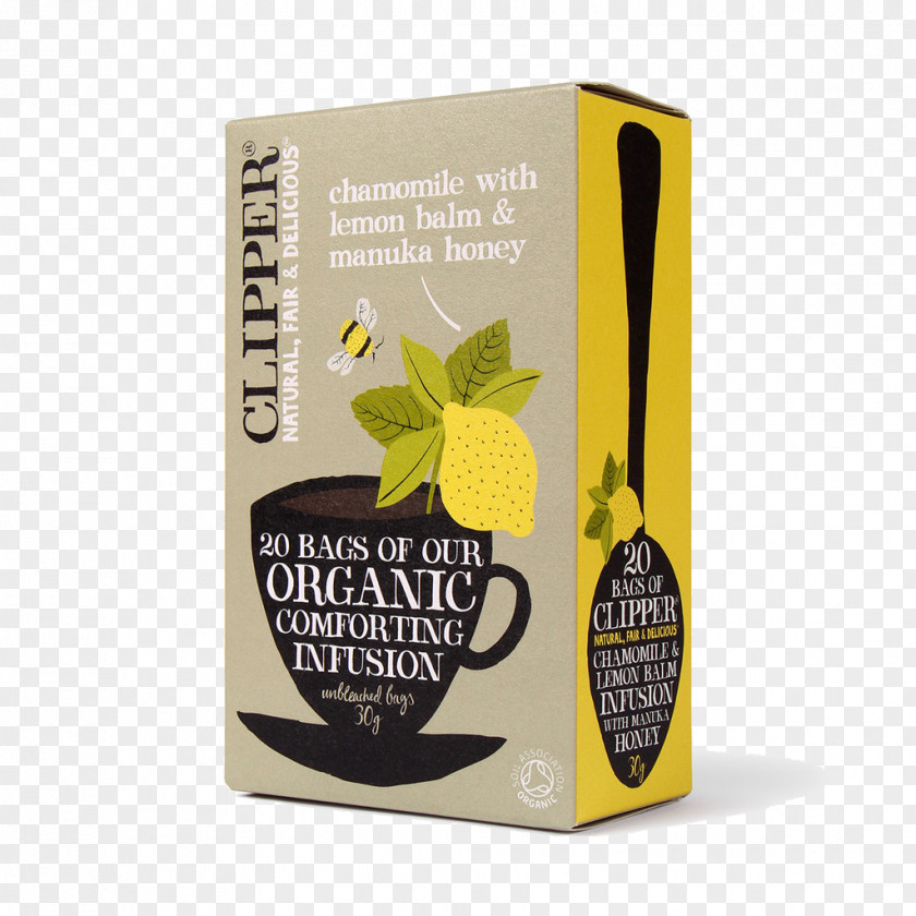 Tea English Breakfast Organic Food Infusion Clipper PNG