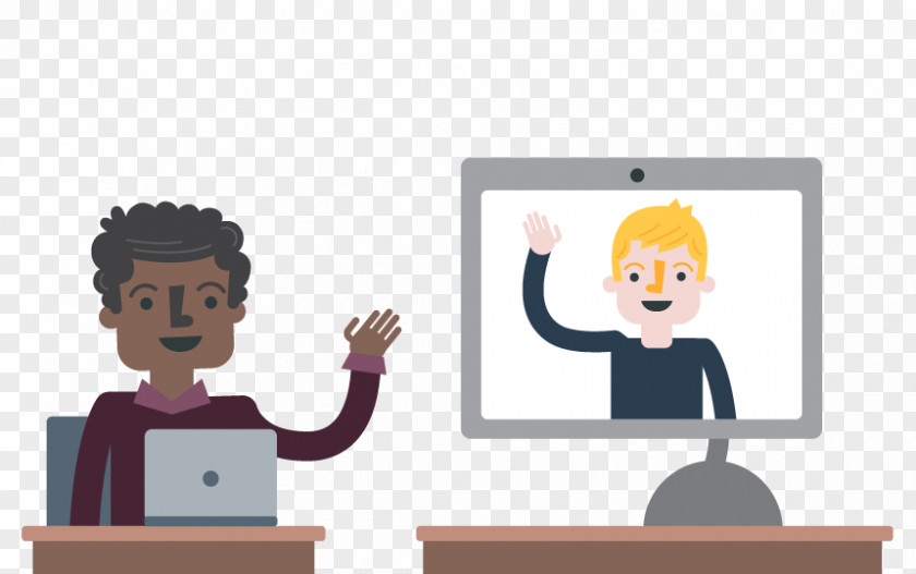 Business Media Teacher Cartoon PNG