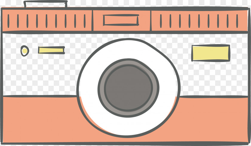 Cartoon Camera Vector Drawing Euclidean High Tech PNG