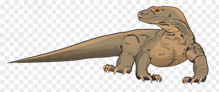 Komodo Dragon Reptile Lizard Clip Art PNG