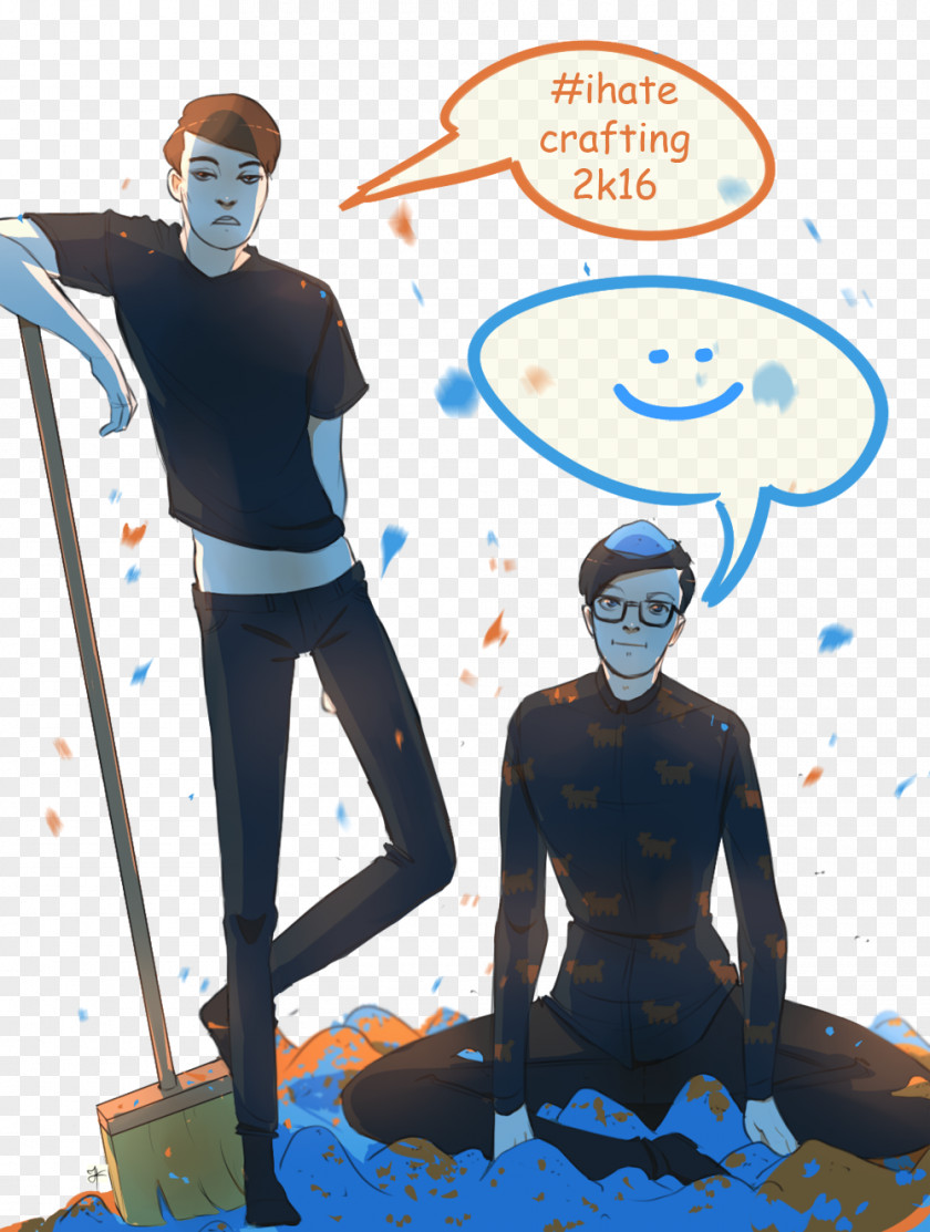 Omg Crying Fan Art Dan And Phil Illustration Craft PNG