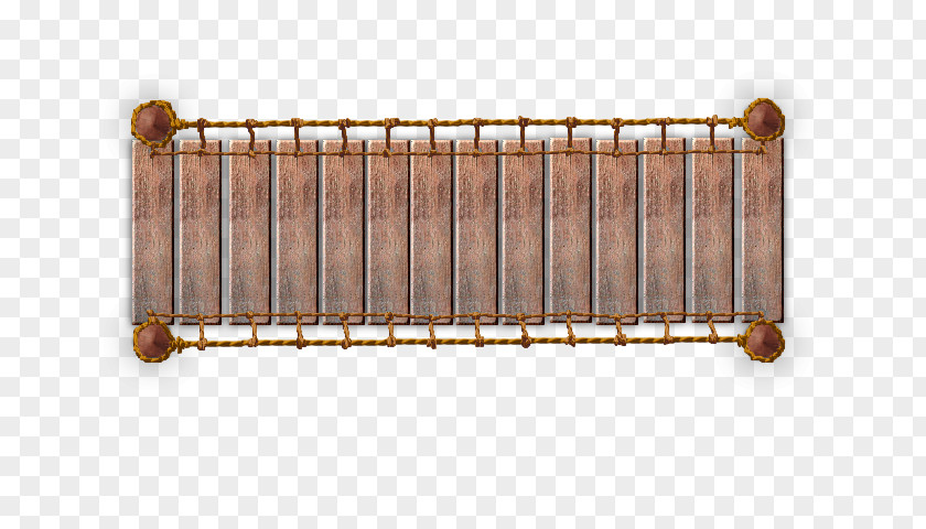 Bridge Vector Timber Simple Suspension Wood Material PNG