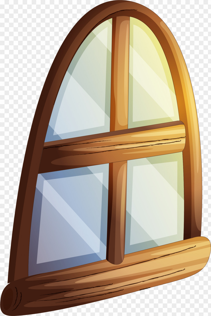 Brown Cartoon Window Microsoft Windows Clip Art PNG