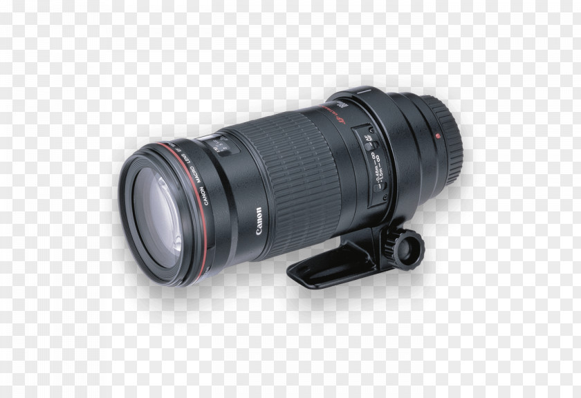 Camera Lens Canon EF Mount 180mm F/3.5L Macro USM Photography Ultrasonic Motor PNG