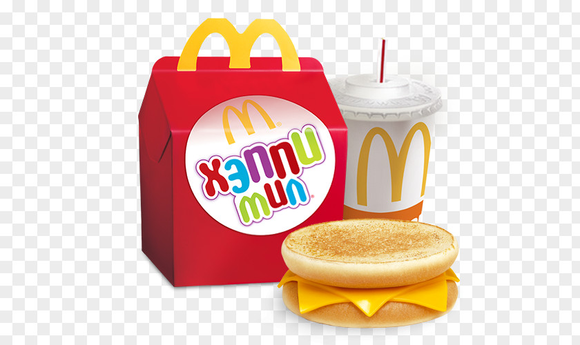 Menu Fast Food Cheeseburger KFC McDonald's Happy Meal PNG