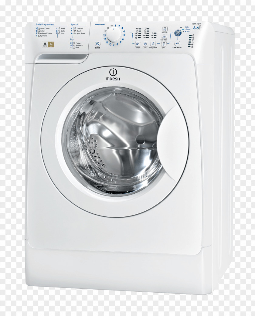 Refrigerator Washing Machines Indesit Co. Clothes Dryer Hotpoint PNG