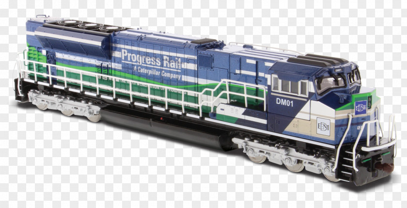 Train Caterpillar Inc. Railroad Car Locomotive Die-cast Toy PNG