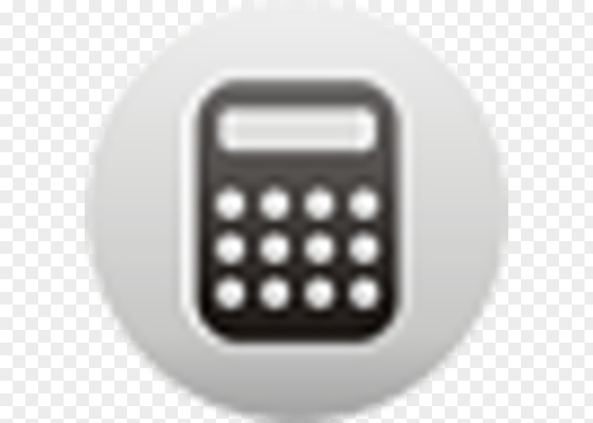 Calculator Icon Design Vector Graphics Illustration PNG