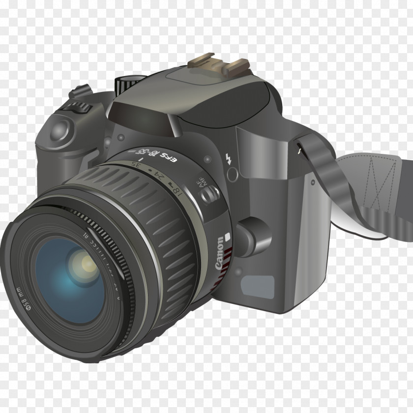 Photo Camera Canon EOS 1000D Digital SLR PNG