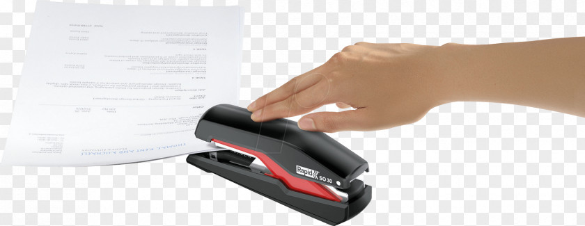 Stapler Rapid SO30 Omnipress 30sheets Red Hair Iron Product Design PNG
