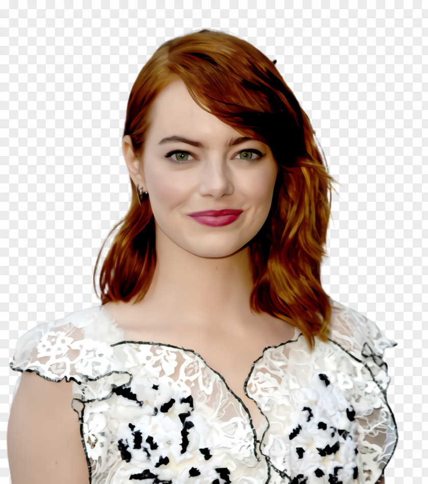 Bangs Red Hair Hairstyle Eyebrow Beauty Chin PNG