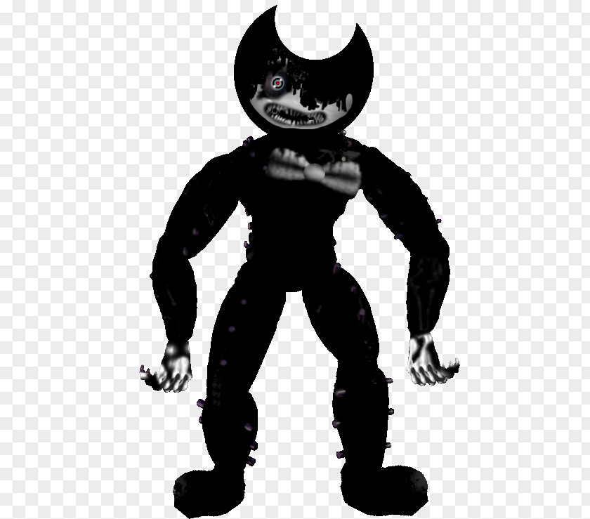 Demon Bendy And The Ink Machine Drawing Digital Art Monster PNG