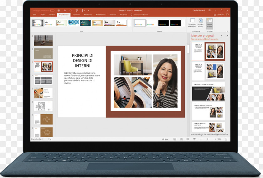Microsoft Netbook Office 365 PowerPoint PNG