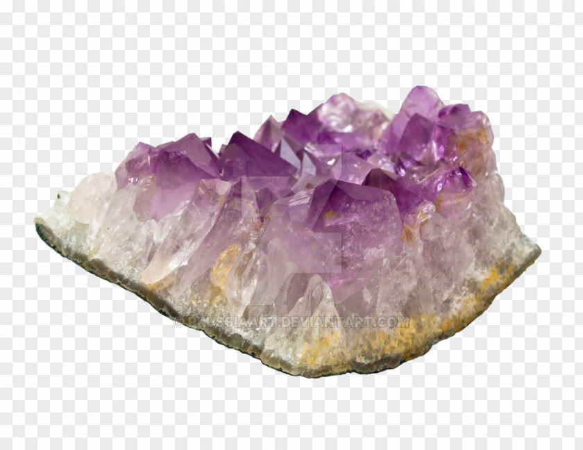 Mineral Amethyst Gemstone Crystal Healing Rock PNG