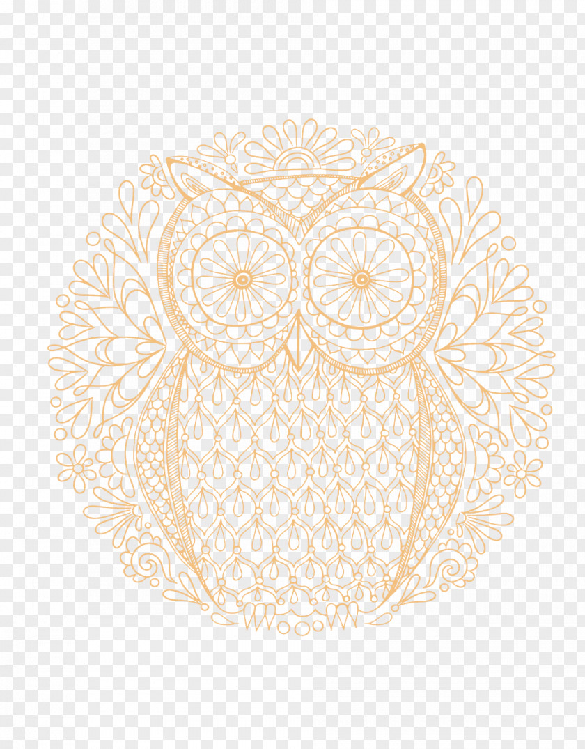 Owl Calmness Sketchbook Inner Peace Relaxation PNG