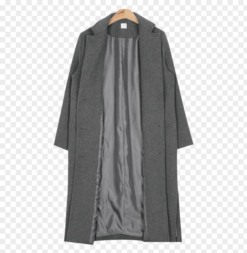 Slit Coat Outerwear Sleeve Jacket PNG