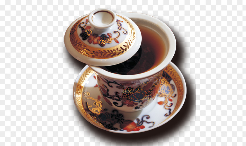 Tea Set Teacup Puer Chinese PNG