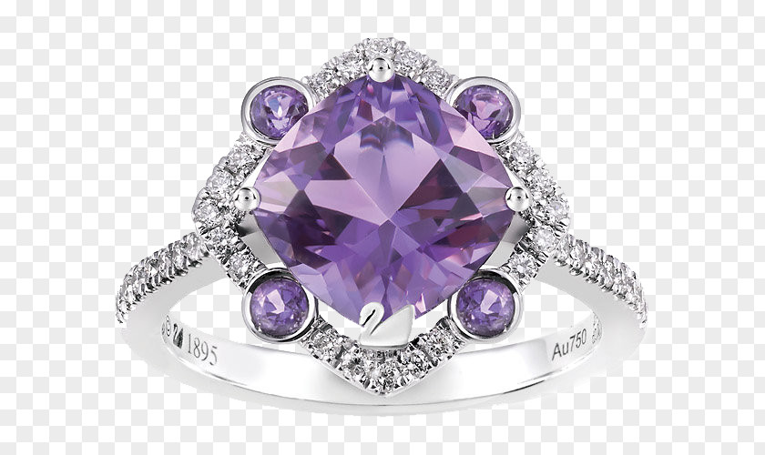 Amethyst Ring Purple Swarovski AG Jewellery PNG Jewellery, jewelry purple diamond ring clipart PNG