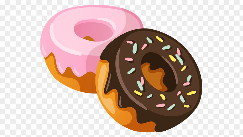 Breakfast Donuts Junk Food Clip Art PNG