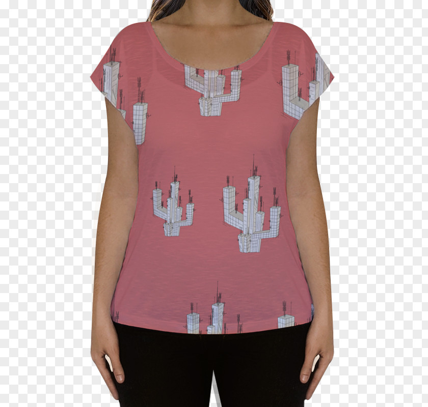 Cactus T-shirt Art Studio Shirtdress PNG