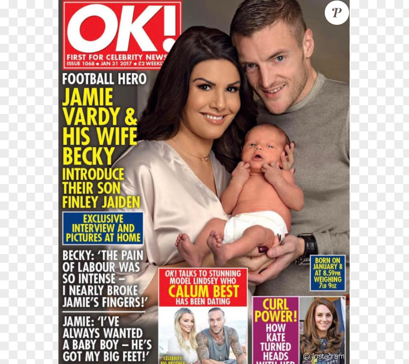 Child Jamie Vardy Rebekah Infant Son PNG