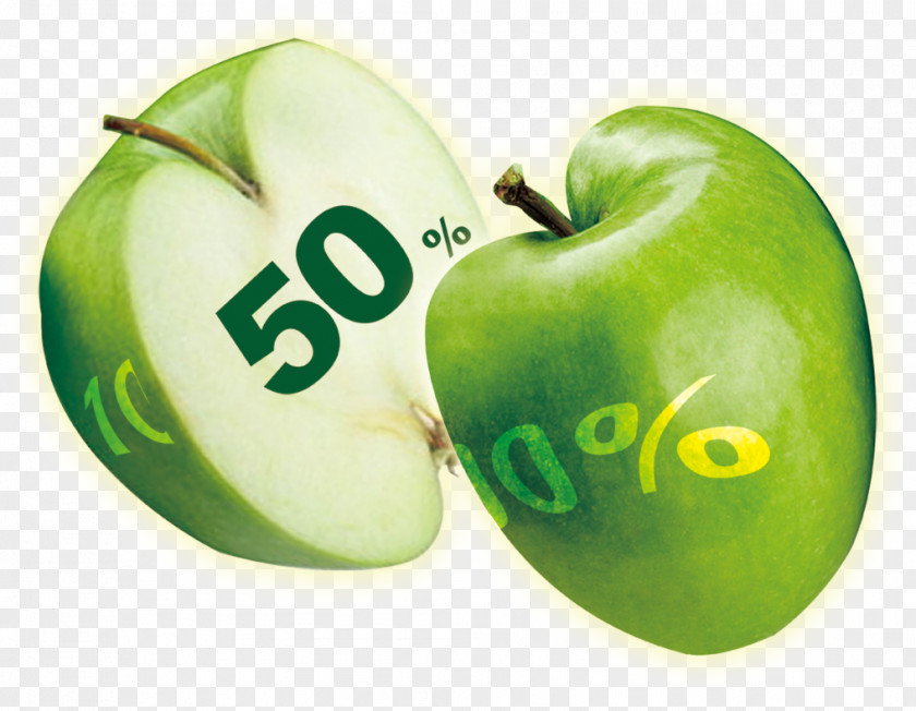 Cut Apple Free HD Discounts To Pull Material Granny Smith Download PNG