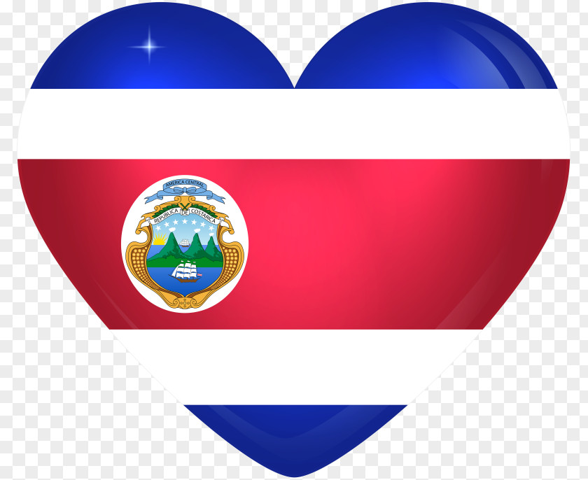 Flag Of Costa Rica Clip Art Image PNG