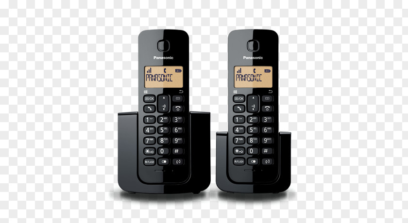 Panasonic Phone KX-TG1611SPH Digital Enhanced Cordless Telecommunications Telephone KX-TGC22 PNG
