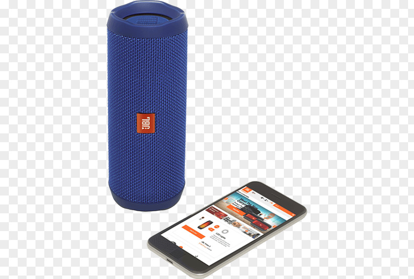 Bluetooth JBL Flip 4 Wireless Speaker Loudspeaker 3 PNG