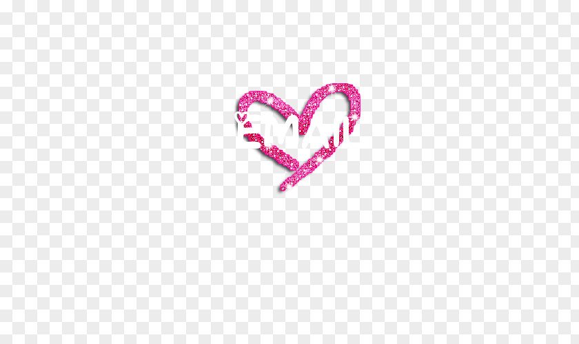 Design For Picsart Font Pink M Body Jewellery Heart PNG