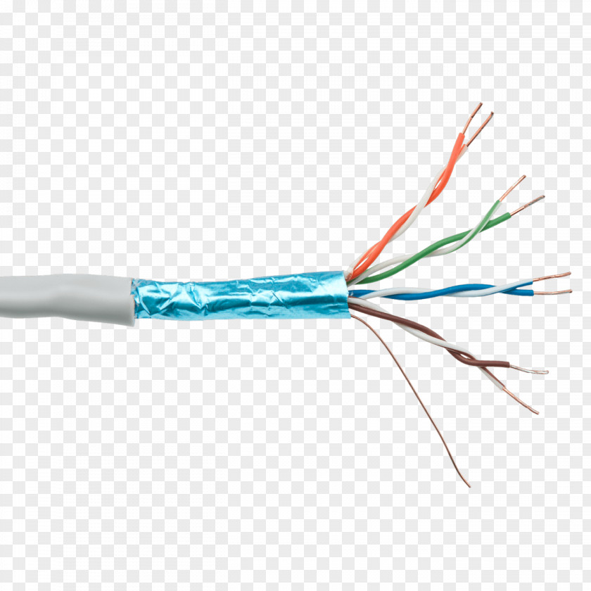 Electrical Cable Twisted Pair Category 5 Internet Network Cables PNG