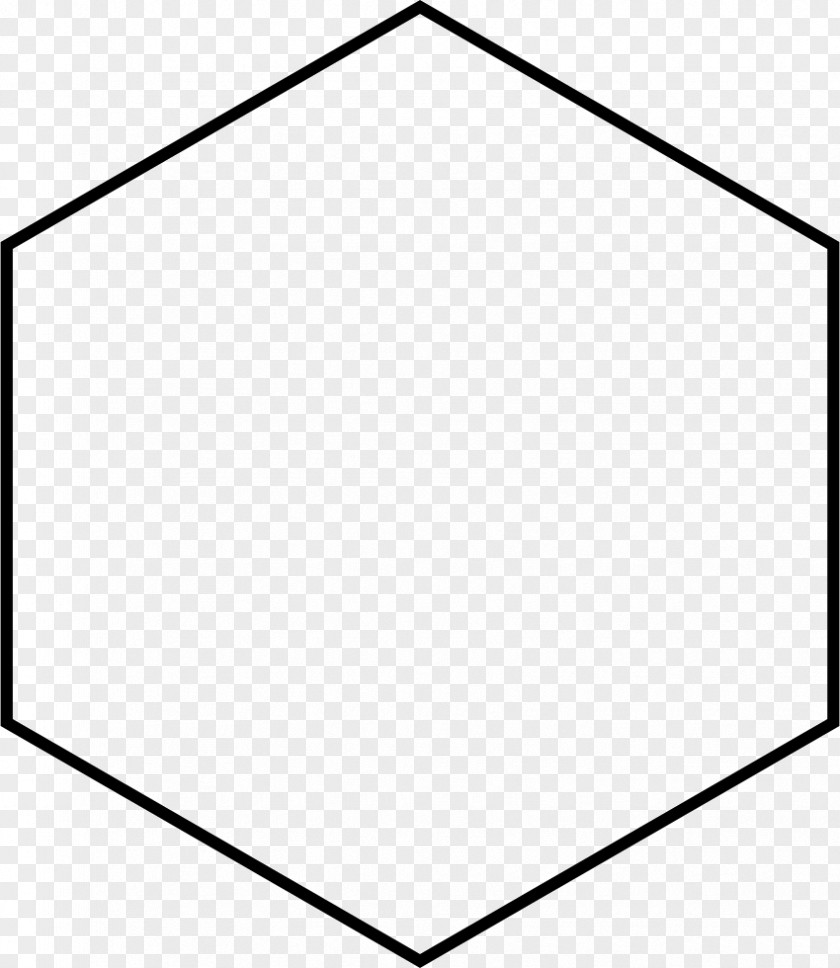 Hexagon Cyclohexane Conformation Cycloalkane Molecule Organic Chemistry PNG
