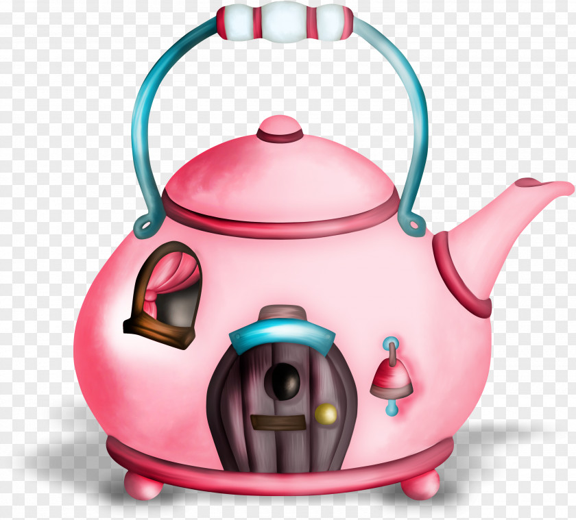 Kettle Teapot Drawing PNG
