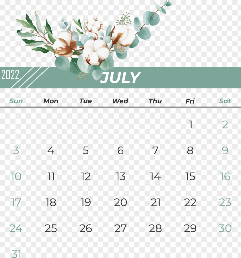Line Font Calendar Pattern Flower PNG