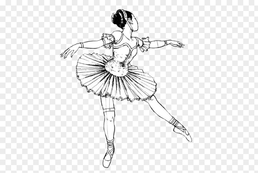 Ballet Sketch Dancer Drawing PNG