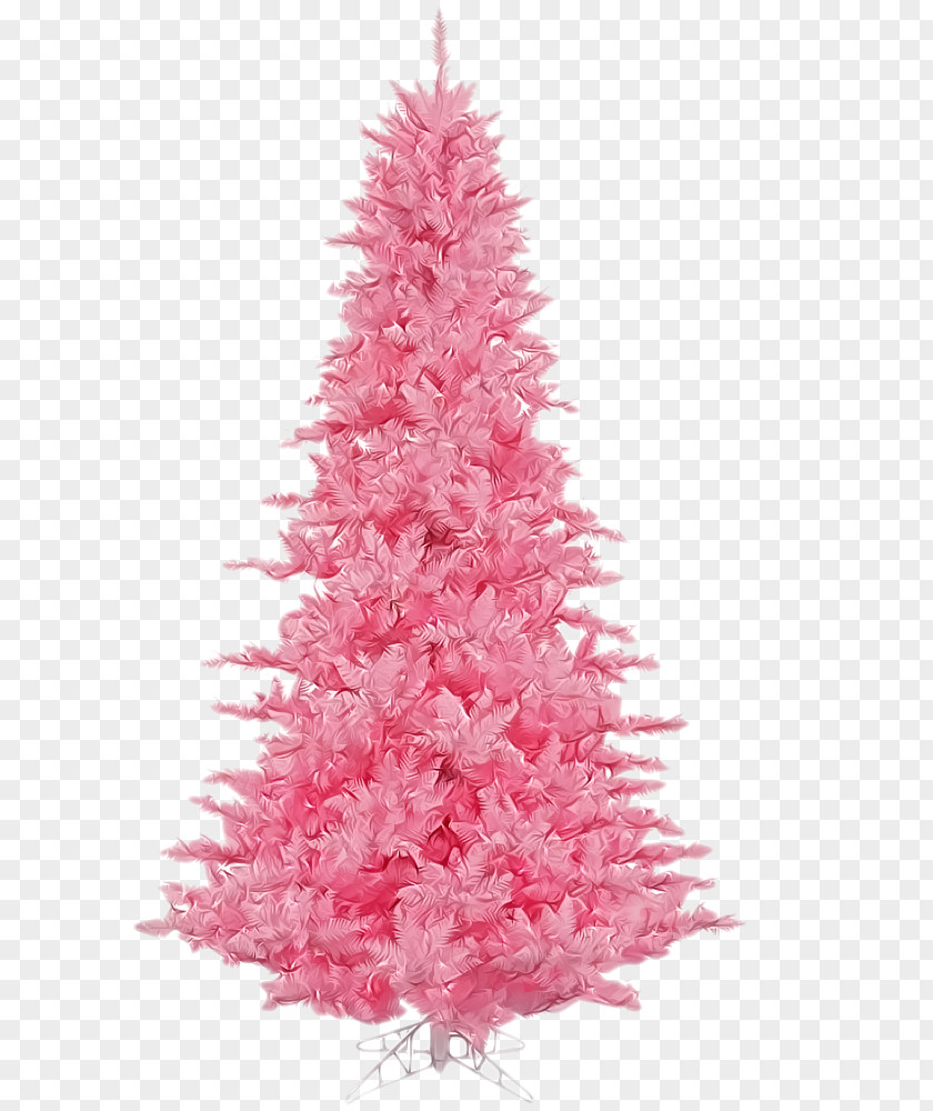 Christmas Tree Artificial Pre-lit Tinsel PNG