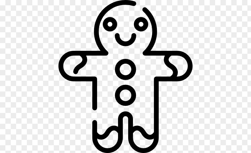 Gingerbread Man Body Jewellery White Symbol Clip Art PNG