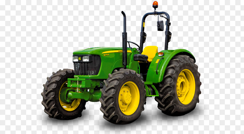 Tractor John Deere Agriculture Loader Two-wheel Drive PNG