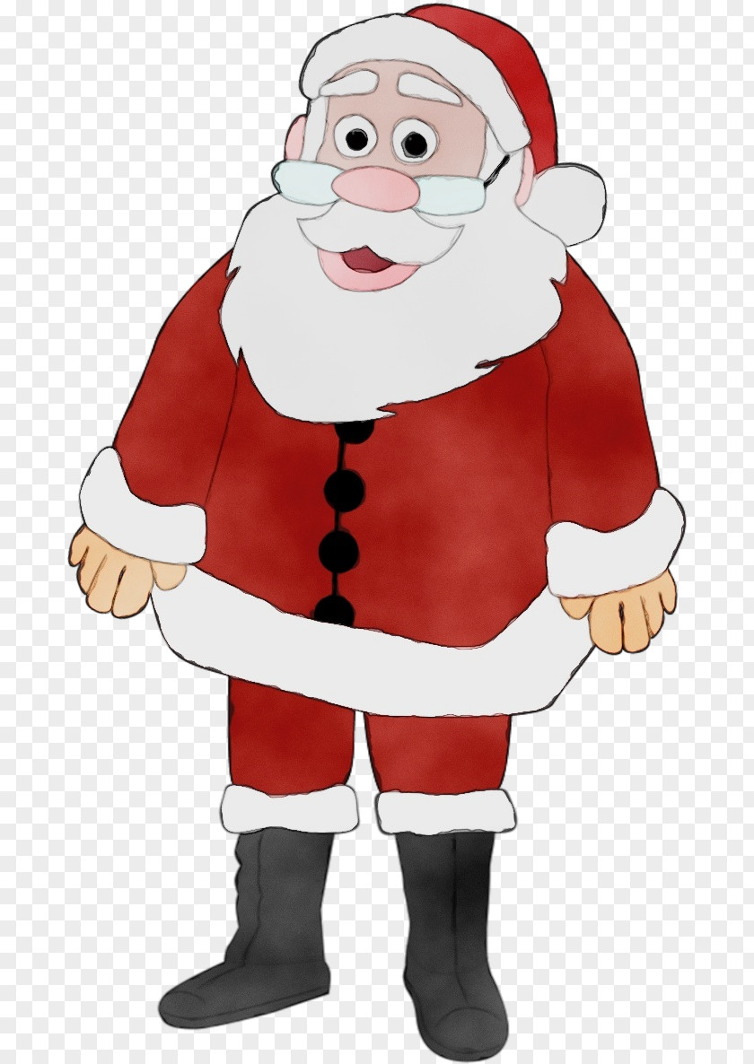 Christmas Cartoon Santa Claus PNG