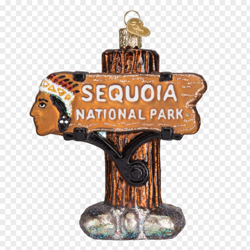 Park Sequoia National Yosemite Kings Canyon Christmas Ornament Grand PNG