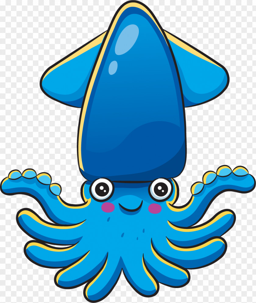 Sea Octopus Drawing PNG