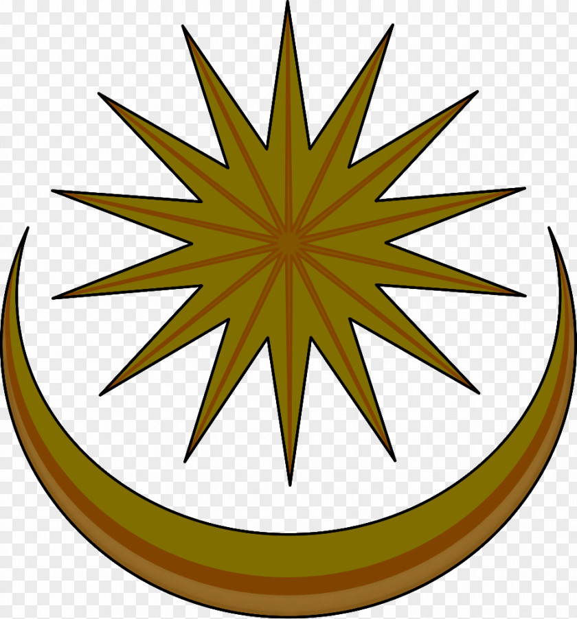Symbol Star Yellow Leaf Clip Art Plant Circle PNG