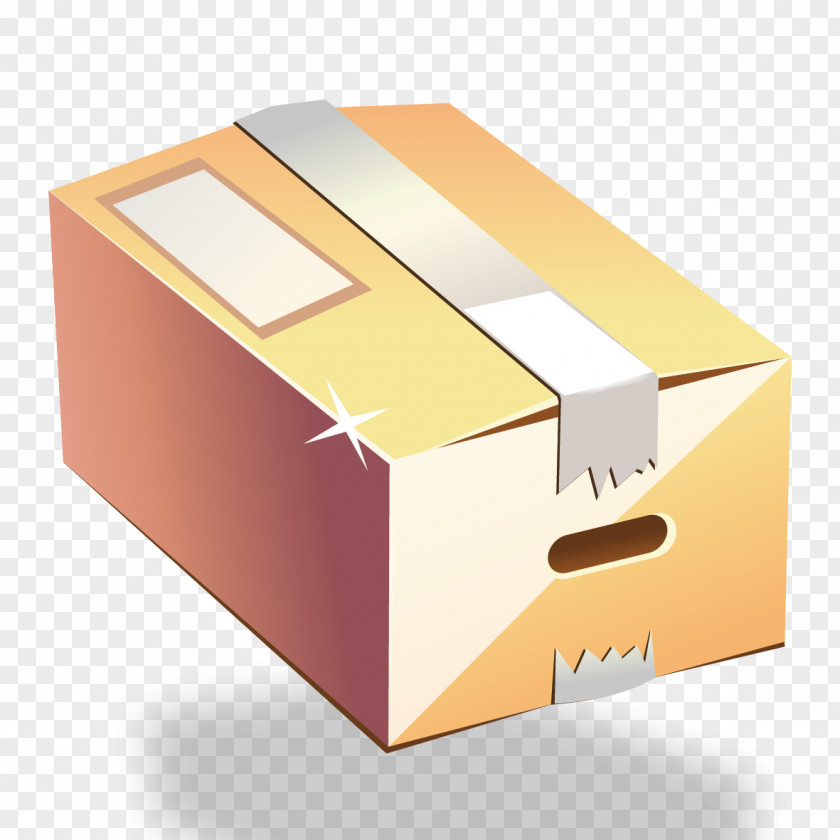 Creative Toolbox Cardboard Box PNG