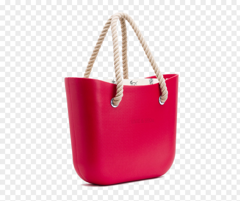 Bag Tote Handbag Red Leather PNG