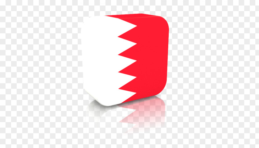 Bahrain Flag Brand Line PNG