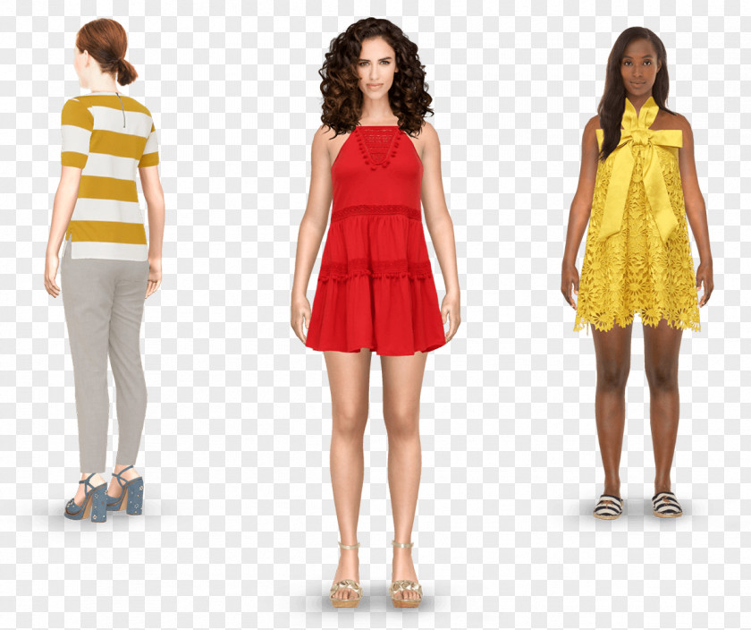Fashion Designer Clothing Design Dress Model PNG