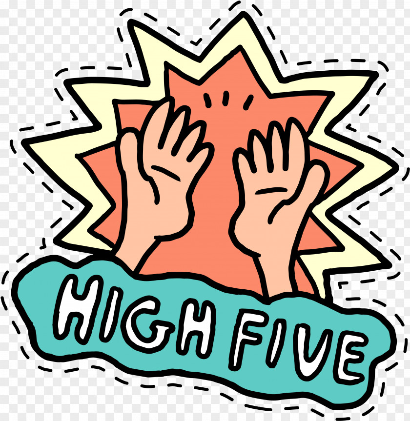 Five Cute Stickers PNG