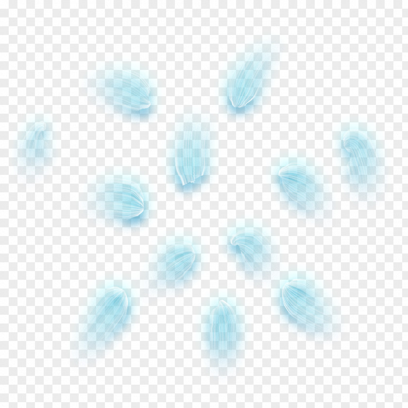 Floating Petals Turquoise Teal Desktop Wallpaper Water Close-up PNG